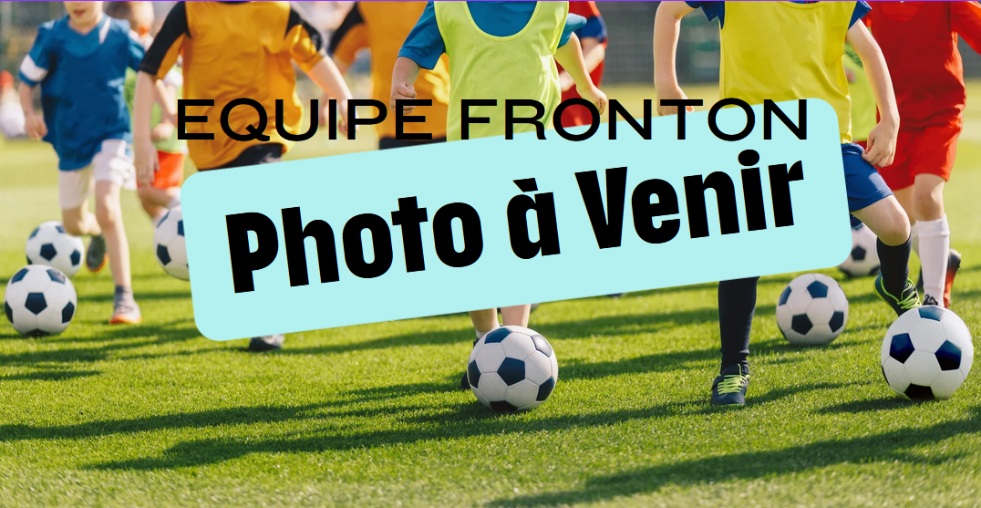 Photo equipe U6