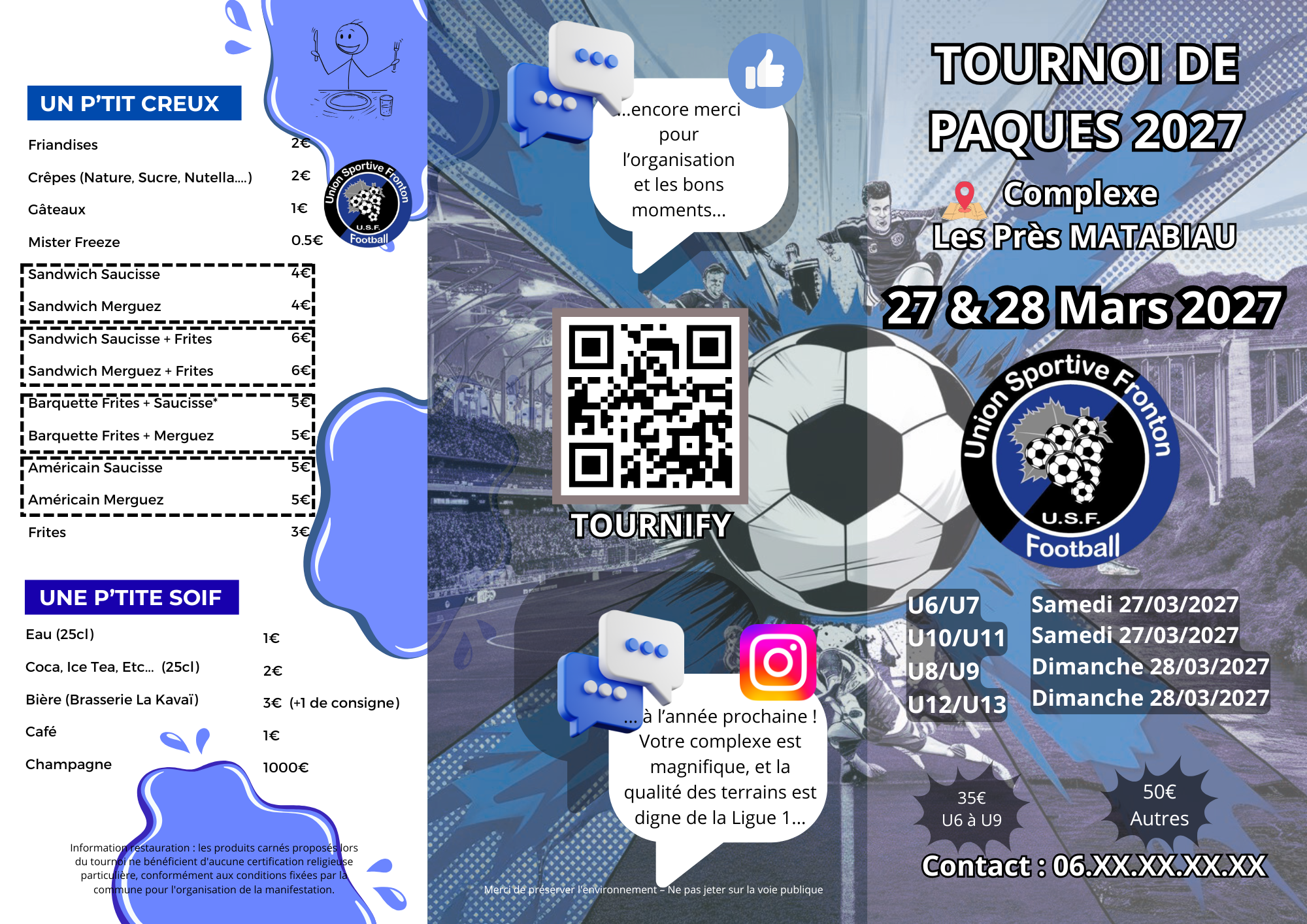 Flyer tournoi recto
