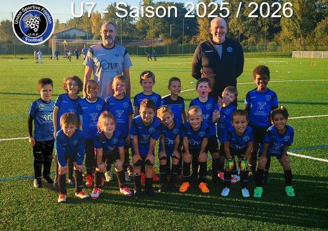 Photo equipe U7
